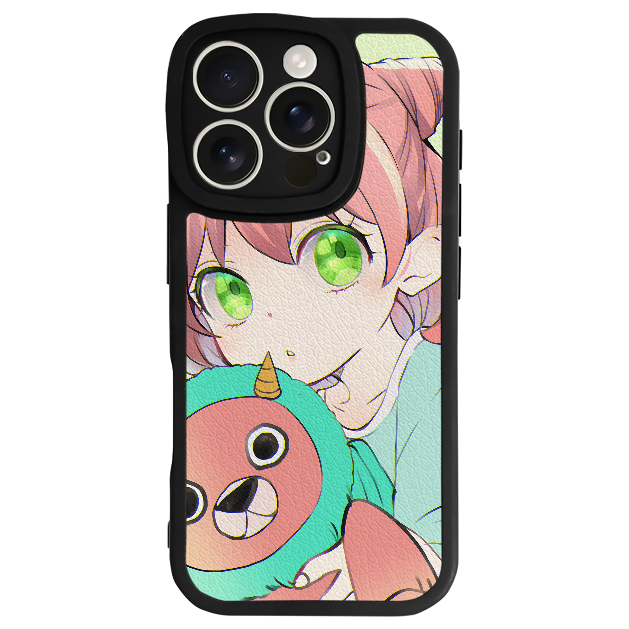 （画像用） SPY×FAMILY间谍家家酒 【iPhone 16シリーズ対応】シリコンスマホケース（レザー調） 材質：シリコン